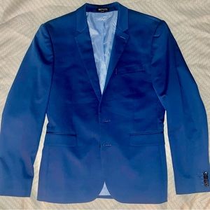 Men’s Sports Coat. Blue, Extra Slim Fit Size: 36S 36C. Really nice!